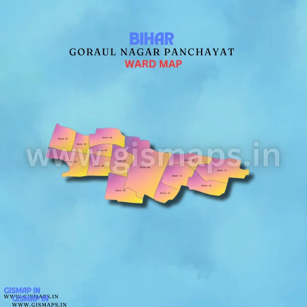 Goraul Nagar Panchayat Ward Map